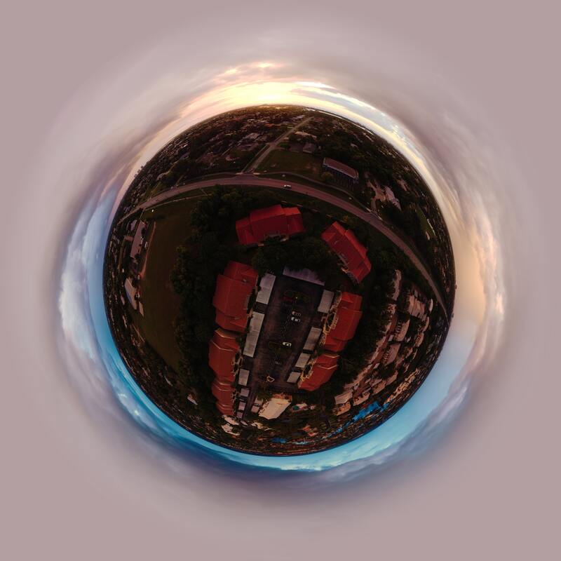 планета, 3д, 3d, отражение, город