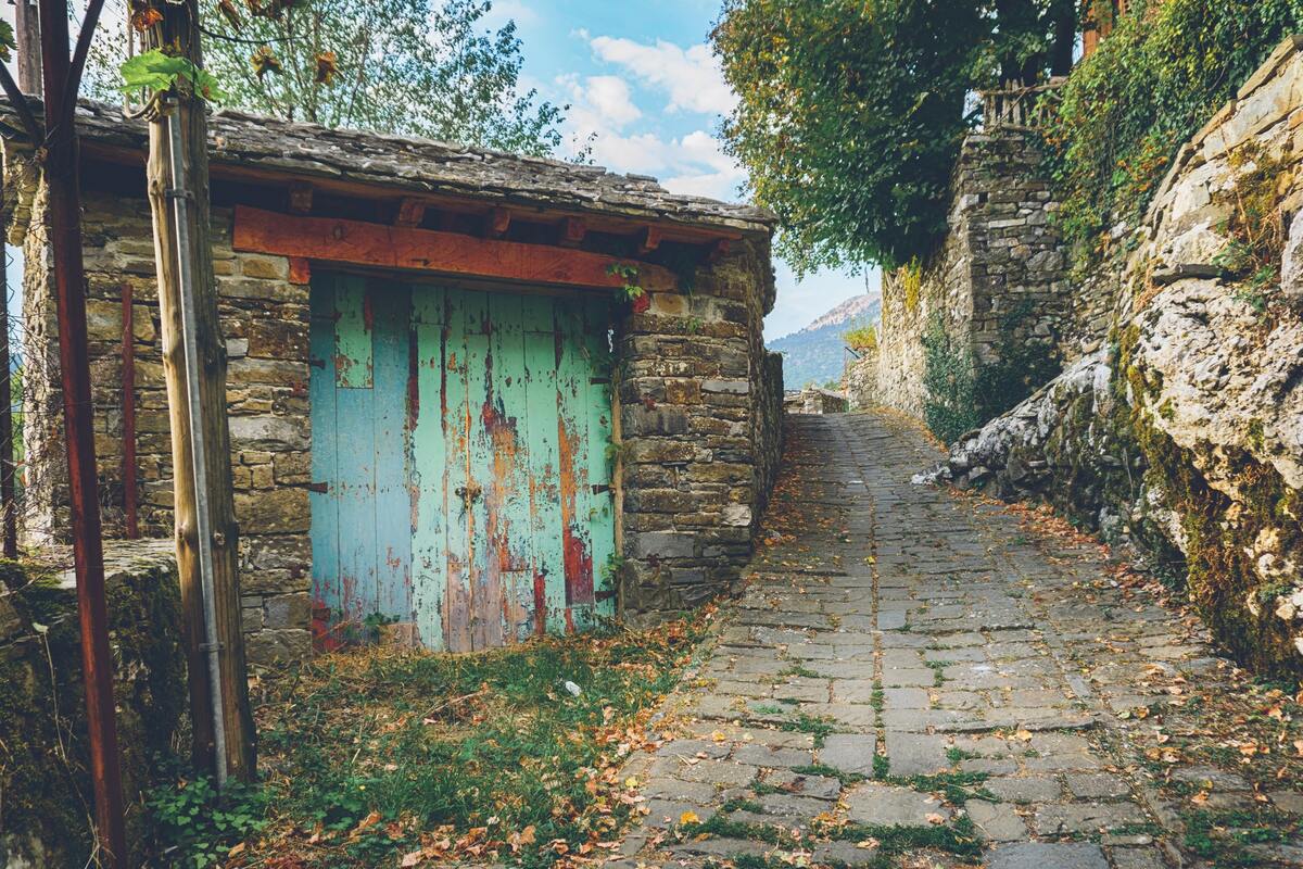 улица, каменная кладка, архитектура, булыжная мостовая