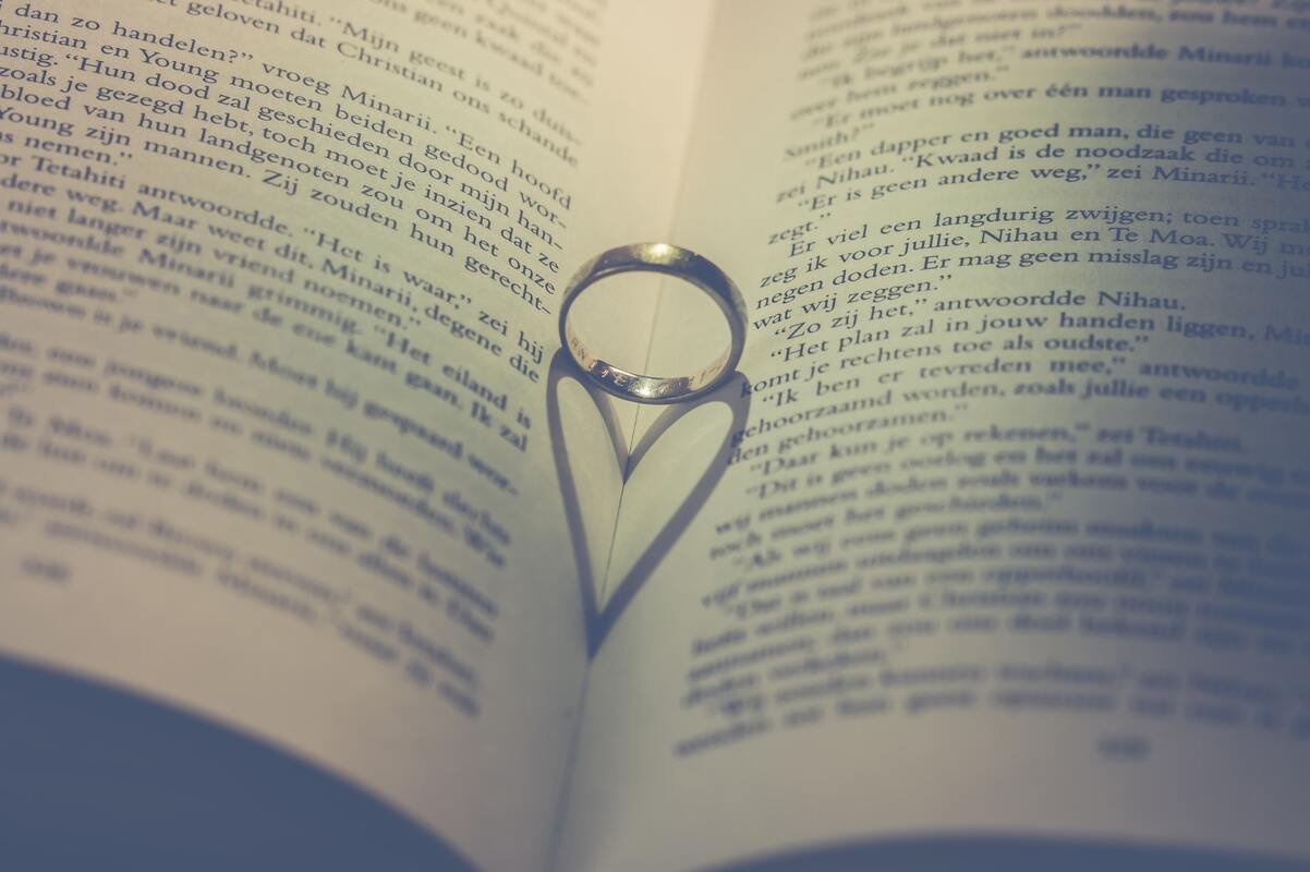 кольца, свадьба, 3д, 3d, книга