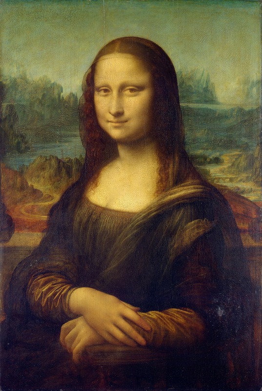 Мона Лиза, Леонардо Да Винчи, живопись