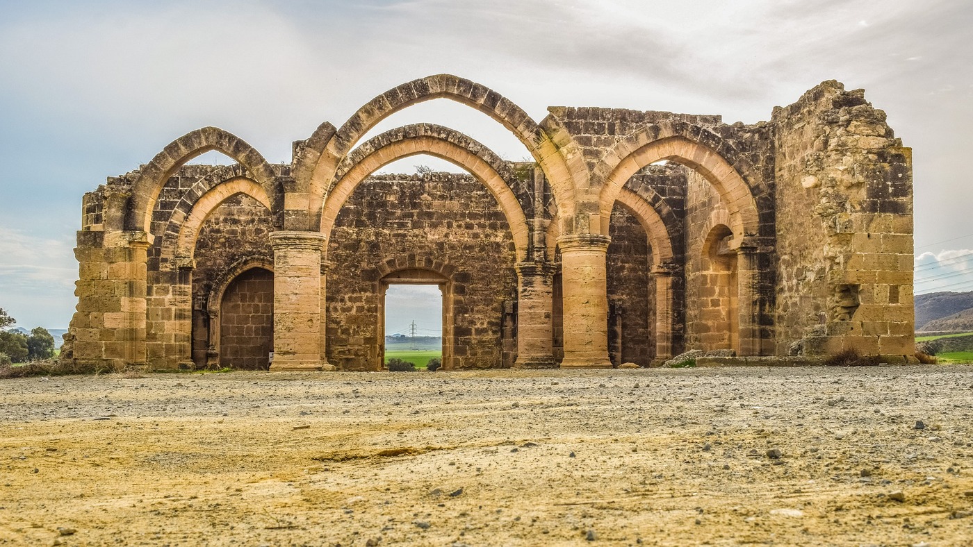 арка, архитектура, каменная кладка, колонны, строение