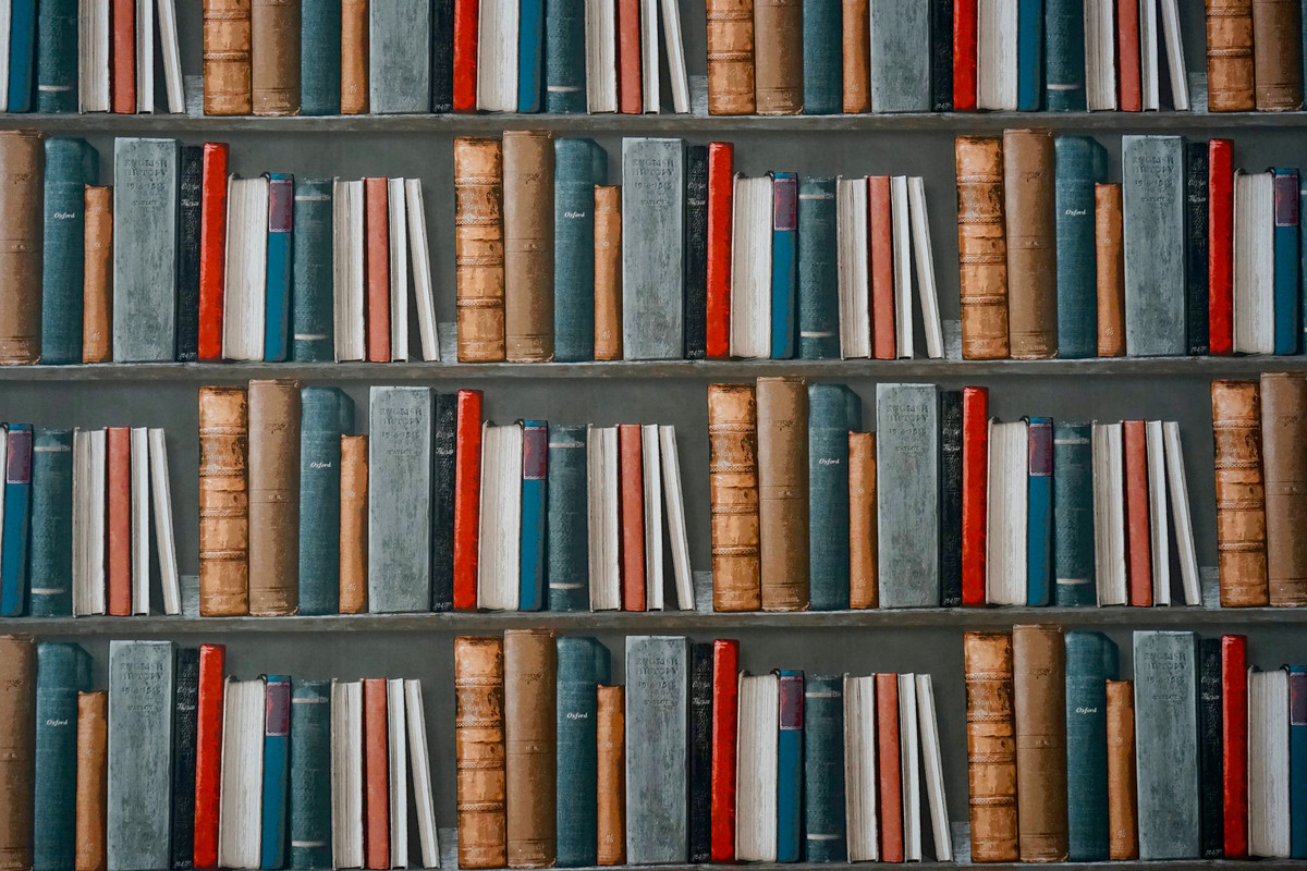 книги, книжные полки, библиотека