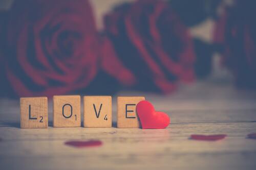love, сердце, розы, 3д, 3d