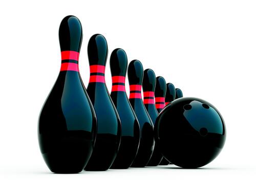 спорт, 3д, 3d, кегли, шар для боулинга, черные