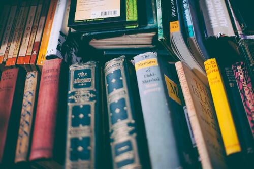 библиотека, книги, книжные полки, 3д, 3d