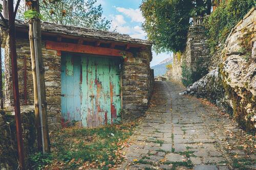 улица, каменная кладка, архитектура, булыжная мостовая