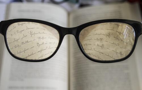 очки, 3д, 3d, книга, листы, оправа
