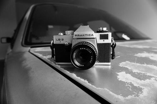 фотоаппарат, 3д, 3d, ретро, антиквариат, черно белые