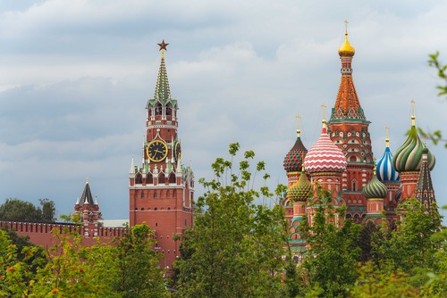 Москва, архитектура, башни